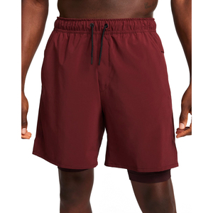 Short de gymnastique 2 en 1 pour hommes avec doublure de compression Logo personnalisé Short d'entraînement de fitness à séchage rapide Expédition DDP - Product Image 1