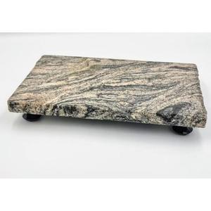 Nouvelle planche à découper en marbre faite à la main avec une touche vintage contemporaine pour des intérieurs haut de gamme planche à découper en marbre blanc - Product Image 3