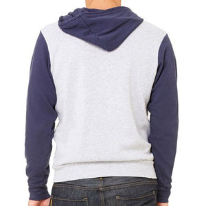 Vente en gros Sweat à capuche uni avec fermeture éclair en polaire lourde de haute qualité Tech Logo personnalisé Basics Sweat à capuche avec fermeture éclair - Product Image 2