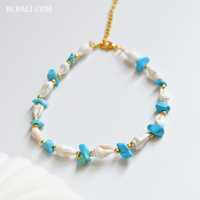 Bracelet à breloques Original Shell Bohemia avec pierres naturelles, perles artisanales complexes, cadeau élégant pour femmes