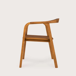 Fauteuil en bois au design minimaliste, table en teck, produits de haute qualité pour le mobilier de maison - Product Image 2