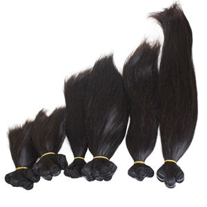 Extensions de cheveux humains les plus vendues, mèches de cheveux vierges lisses, style de cheveux humains avec des styles de boucles italiennes naturelles et lisses - Product Image 6