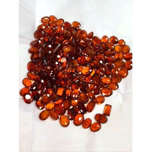 180 piezas de granate de hessonita Natural de 10mm a 15mm corte ovalado 645 Cts lote Iroc ventas corte de piedras preciosas sueltas de alta calidad US $133 para todos - Product Image 1