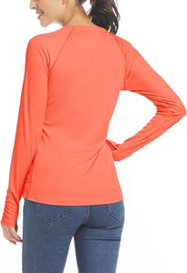 เสื้อตกปลาแขนยาวระบายอากาศได้ดี แห้งเร็ว ป้องกันรังสียูวี SPF UPF 50 ผลิตจากโพลีเอสเตอร์ทนทาน สำหรับทุกเพศ - Product Image 6