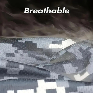 Balaclava unisexe durable, broderie 3D, maintient la chaleur, résistance au vent, confort pour l'entraînement en plein air, sentiers de montagne, ski - Product Image 4