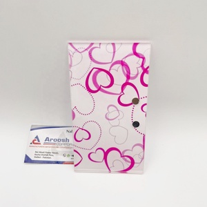 Carreaux de cils magnétiques en acrylique de coeur durable de marque privée en gros outil de beauté de palette de plaque d'extension de cils - Product Image 5