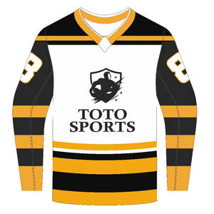 เสื้อฮอกกี้น้ำแข็งคุณภาพสูงระดับมืออาชีพ ผู้จัดจำหน่ายชั้นนำ บริการดีที่สุด สินค้ามาใหม่ รับผลิตตามแบบ พร้อมสกรีนโลโก้ - Product Image 1