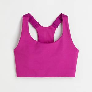 Sujetador deportivo sin costuras personalizado al por mayor, ropa deportiva de alto soporte, transpirable, diseño Reversible, precio de fábrica directo superior - Product Image 1