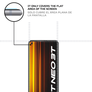 ฟิล์มกันรอยหน้าจอเรียลมี จีที นีโอ 3T พร้อมคุณสมบัติป้องกันการกระแทก - Product Image 4