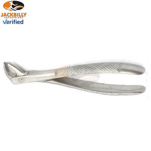 Pince d'extraction dentaire manuelle de haute qualité #73 motif anglais en acier inoxydable de qualité supérieure certifiée CE garantie de 5 ans - Product Image 4
