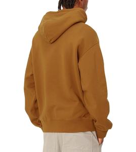 Heavyweight Pocket <b>Hoodie</b> Men Winter Custom Vintage Screen Print Thick Cotton Fleece Hoodies - Product Image 2