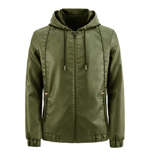 Chaqueta de moto de cuero para hombre, chaqueta de moto para hombre con chaqueta de carreras de motorista de cuero genuino, desgaste con OEM - Product Image 6