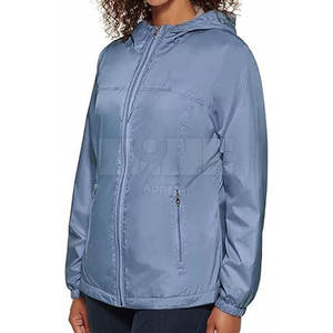 Chaqueta cortavientos transpirable de punto de calidad superior para mujer de invierno - Product Image 3