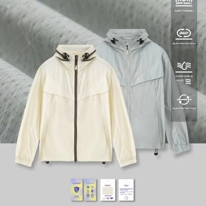 Chaqueta de Pesca de Nailon con Capucha y Protección Solar UPF 100 Personalizada para Hombre, Venta al Por Mayor - Product Image 1