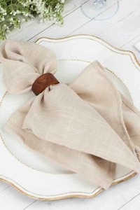 Wooden Napkin Decorative Rings for Dining Table for Party Table Decoration - Product Image 3