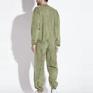 Fournisseur pakistanais de survêtements délavés à l'acide pour hommes, service OEM, survêtement décontracté tendance, survêtement streetwear, dernier design 2025 - Product Image 5