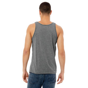 Airlume-Camiseta sin mangas de algodón para hombre y mujer, Camiseta de algodón peinado y anillo de 100% oz, con costura lateral, 4,2 - Product Image 3