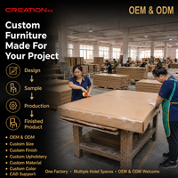 Fabricant de meubles de chambre d'hôtel sur mesure OEM ODM pour les projets hôteliers FF&E