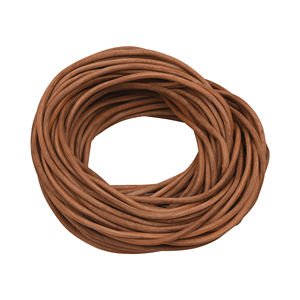 Cordon en cuir véritable 5mm à forte demande résultats de bijoux faits à la main de couleur naturelle pour l'approvisionnement du marché mondial - Product Image 1