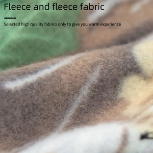 Automne hiver cyclisme velours chapeau pour hommes haute qualité chaud Camouflage pompon coupe-vent imprimé Style de caractère - Product Image 2