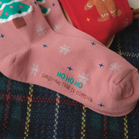 Chaussettes de Noël en coton amusantes en gros, personnalisées avec revers tricotés, pour l'hiver et les fêtes, fabriquées par le fabricant, pour hommes et femmes, haute qualité