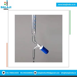 Burette en verre borosilicaté de haute qualité Bouchon en liège Prix compétitif Grossiste indien direct Fournitures de laboratoire Verrerie - Product Image 3