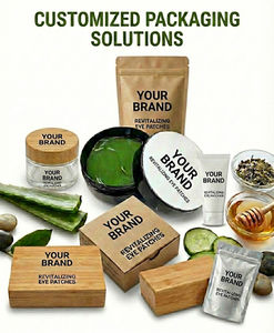 Customized Private Label Hydrogel <b>Under</b> Eye Patches with Collagen & <b>Eyelash</b> Extension Cooling Sheet Masks - Product Image 4