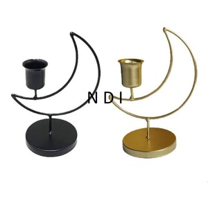 Juego de portavelas votivas de diseño personalizado respetuoso con el medio ambiente de 2 decoraciones para cenas de boda portavelas de luz de té - Product Image 1