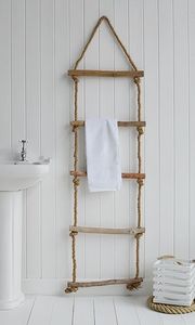 Best Price Bamboo <b>Ladder</b> Towel Rack Handicraft Furniture for <b>Bathroom</b> Kitchen Home Decor Blanket <b>Ladder</b> Made Vietnam Farmhouse - Product Image 5