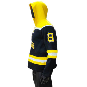 เสื้อฮอกกี้น้ำแข็งและเสื้อฮู้ดแบบซับลิเมชั่นสั่งทำพิเศษจากโรงงาน (OEM) พร้อมโลโก้แบบกำหนดเอง ดีไซน์โอเวอร์ไซส์สำหรับฤดูหนาว - Product Image 3