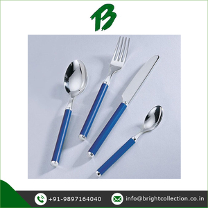 Dernier Stock Arrivée d'excellente qualité Royal Design Durable Ensemble de couverts à manche rond en résine en acier inoxydable à bas prix - Product Image 2