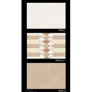 Azulejos de pared de cerámica vitrificada Digital de alto brillo de tecnología italiana Semi porcelana para salón sala de estar cocina Villa Mall - Product Image 1