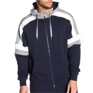 <b>Hoodie</b> Pullover Style Loose Fit Breathable Zipper Winter <b>Graphic</b> Hoodies Men New Arrival Vintage Solid Color Hooded <b>Zip</b> <b>Up</b> 2026 - Product Image 6