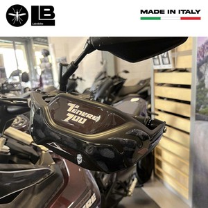 Adesivi Neri per Paramani Compatibili con Yamaha Tenere 700 World Raid, Adesivi per Serbatoio Moto - Product Image 2