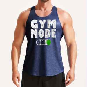 Hot Selling Summer Protection Custom Logo <b>Crop</b> <b>Top</b> <b>for</b> <b>Men</b> Quick Dry Digital Printing Casual Wear 3D Bodybuilding Stringers - Product Image 1
