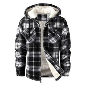 เสื้อฮู้ดโพลีเอสเตอร์/ คอตตอนใส่ลำลองสำหรับฤดูหนาวออกแบบได้เองสไตล์ใหม่ - Product Image 1