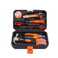 9 pièces en acier au carbone ensembles d'outils à main Herramientas voiture Kit marteau pince mécanicien outils ensemble ménage réparation autres outils à main