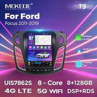Sistema de Audio y Radio para Coche MEKEDE TS Android con Reproductor, WIFI, 4G, Soporte para DVR, DSP, TMPS para Ford Focus 2011-2019