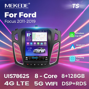 Mekede TS Android xe đài phát thanh hệ thống âm thanh Máy nghe nhạc wifi 4 gam hỗ trợ DVR DSP TMPS cho <span class=keywords><strong>Ford</strong></span> tập trung 2011 2019 - Product Image 3