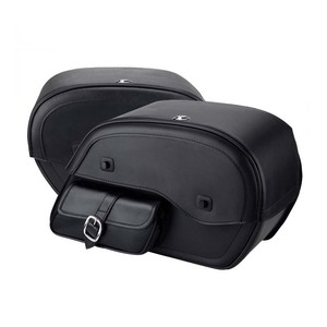 กระเป๋าแซดเดิลกันน้ำสำหรับรถจักรยานยนต์, กระเป๋าหนังอานสำหรับใส่อุปกรณ์มอเตอร์ไซค์ - Product Image 1