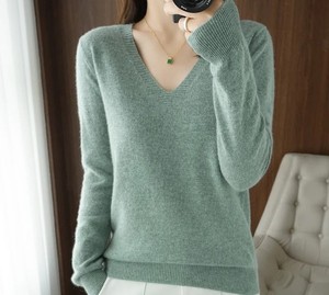 เสื้อสเวตเตอร์ผ้าฝ้ายออร์แกนิกของผู้หญิงเสื้อมีฮู้ดแบบถักระบายอากาศได้ดี - Product Image 4