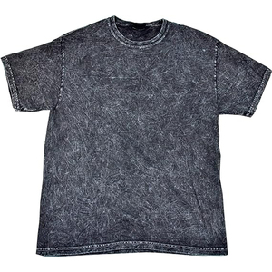 Camiseta Formal Personalizada con Logo, de Algodón, Oversize, Estampado Digital, Verano, con Letras, Lavada, para Hombre, Cuello Alto, Manga Corta - Product Image 6