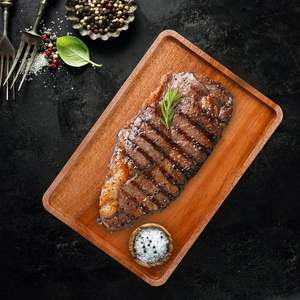 Bandeja de servicio de madera rústica para uso doméstico en hoteles y restaurantes al mejor precio - Product Image 4