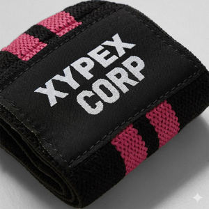 Bandes de poignet unisexes respirantes, douces et légères avec logo personnalisé, normes de sécurité élevées pour la remise en forme, bandes de soutien pour les poignets de gym - Product Image 5