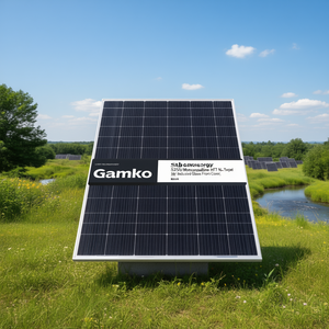 แผงโซลาร์เซลล์ Gamko New Energy 535W โมโนคริสตัลไลน์ HJT ชนิด N 18V พร้อมกระจกป้องกันด้านหน้าสำหรับอุตสาหกรรม - Product Image 3