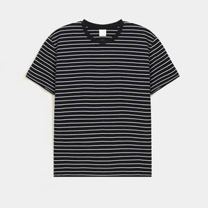 Camiseta Más Vendida para Hombre, Nueva Moda, Ligera, Transpirable, 100% Algodón, Estilo a Rayas, Corte Holgado, Camisetas para Gimnasio - Product Image 4