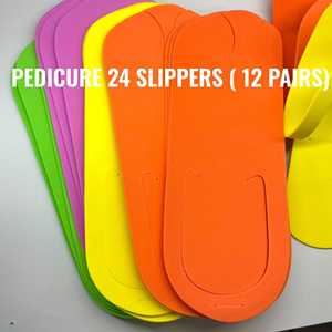 Sandales jetables pour pédicure A10jet, usage professionnel et domestique, 12 paires - Pantoufles de qualité supérieure pour la maison - Product Image 6