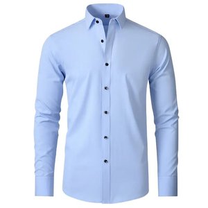 Abito formale Casual da <span class=keywords><strong>uomo</strong></span> con bottone personalizzato con Logo del produttore <span class=keywords><strong>di</strong></span> Bangladeshi a manica lunga in abiti da <span class=keywords><strong>uomo</strong></span> firmati in bianco <span class=keywords><strong>nero</strong></span> - Product Image 2