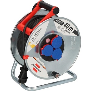 Brennenstuhl Garant S 40 m Cable Reel H07RN-F 3 X 1.5 Mm 290 mm 3 Safety <b>Sockets</b> Sheet Steel IP44 Power Cords & <b>Extension</b> Cords - Product Image 4