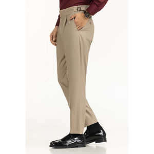 กางเกงกูร์กาลายพรางแบบปกติ FP-GRK25-008 ผ้าฝ้ายอ๊อกซ์ฟอร์ด 100% เอวสูง ไซส์ XL สีวอช ซิปตกแต่งจีบ - Product Image 2